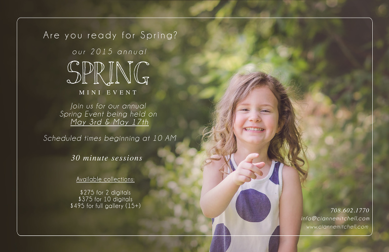 Cianne Mitchell Photography Spring Mini Session