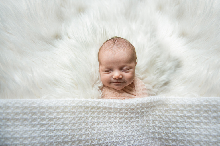 newborn baby girl photo session