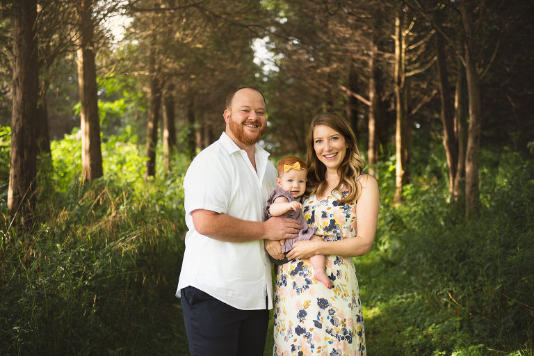 Family photo by Chicago baby photographer Cianne Mitchell Photography