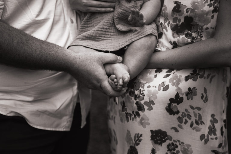 Baby feet photo by Chicago baby photographer Cianne Mitchell Photography